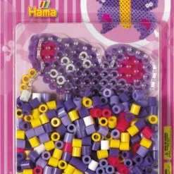 Hama Maxi Perlesett 250 Perler - Sommerfugl