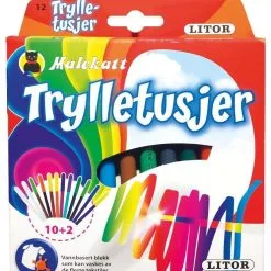 Malekatt - Trylletusjer 10+2 Stk