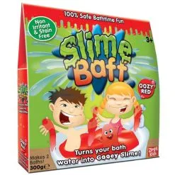 Slime Baff Badeslim Stor Pakke 300g - Rød