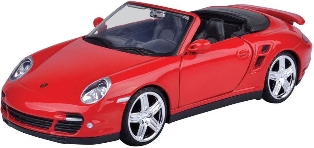 Motormax - Porsche 911 Turbo Cabriolet 1:24