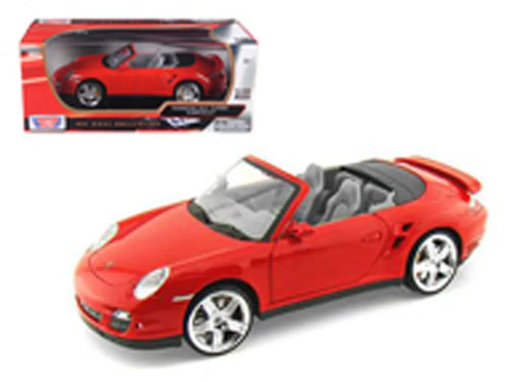 Motormax - Porsche 911 Turbo Cabriolet 1:24 - Bilde 3