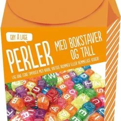 Hobbyeske Gøy å Lage Perler Med Bokstaver Og Tall