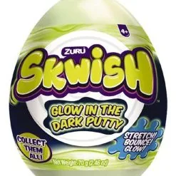 ZURU SKWISH PUTTY EGG - LYS GRØNN