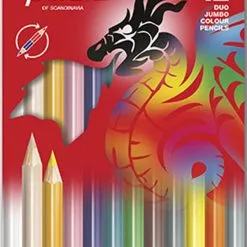 Penol Fargeblyanter 12 Stk Jumbo