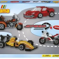 Hama Midi Gaveeske 4000 Perler - Raske Biler