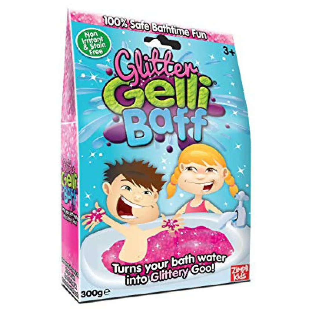 Glitter Slime Baff Badeslim 300g - Rosa