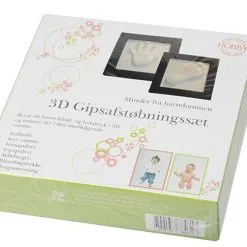 Gipsavstøpningsett.