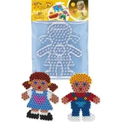 Hama Maxi Perlebrett 2-pakning - Gutt Og Jente