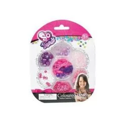 So Beads Perlesett - Rosa Og Lilla Med Bjørner