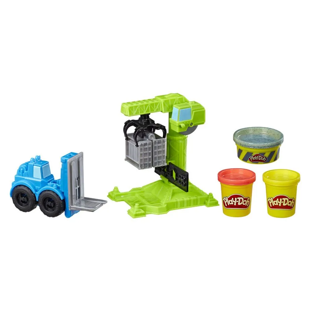 Play Doh- Krane Og Gaffeltruck - Bilde 6