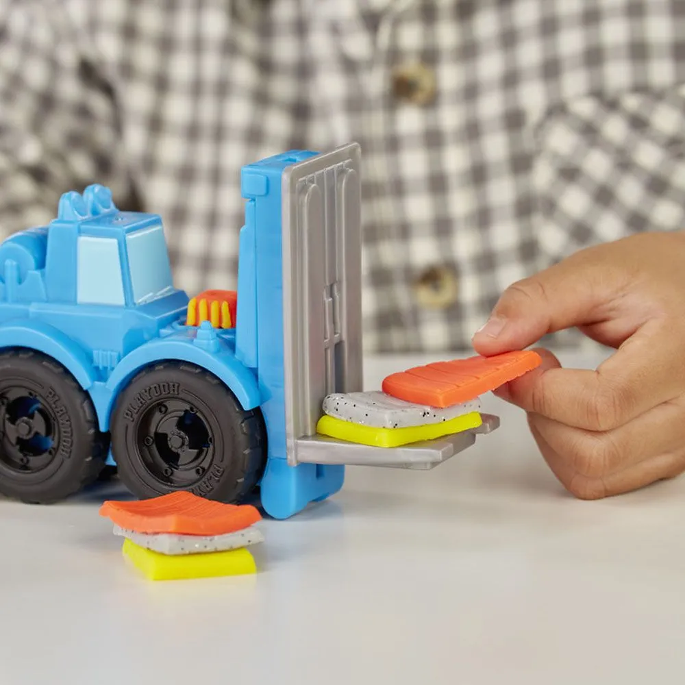 Play Doh- Krane Og Gaffeltruck - Bilde 2