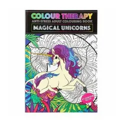 Color Therapy Tegnebok - Enhjørning