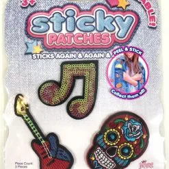 STICKY PATCHES 3PK - Hodeskalle