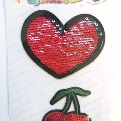 Glittseez Patch- Hjerte