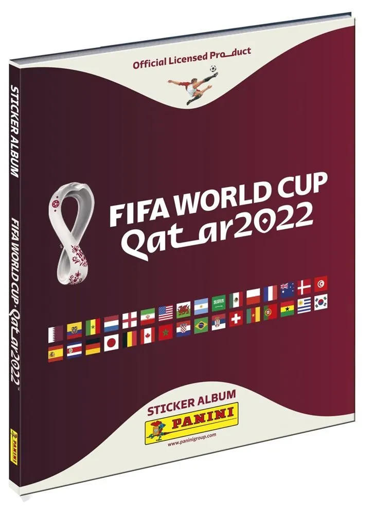 World C. 2022 Hardcover Klistremerkealbum - Bilde 3