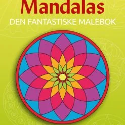 Mandalas Malebok For Barn - Middels