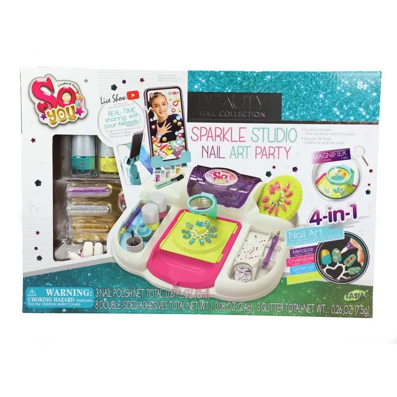 So You Glitrende Neglesalong 4-i-1 - Bilde 7