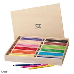 Creall Fargeblyanter I Treeske 144 Stk