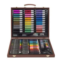 Art4kids Malekasse I Tre - 153 Deler