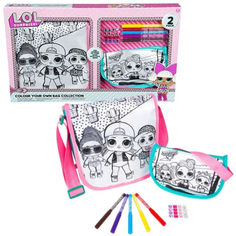 L.O.L. Surprise Veske Til å Fargelegge - Bilde 3