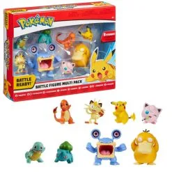 Pokemon Battle Figure Multi Pack - 8 Figurer