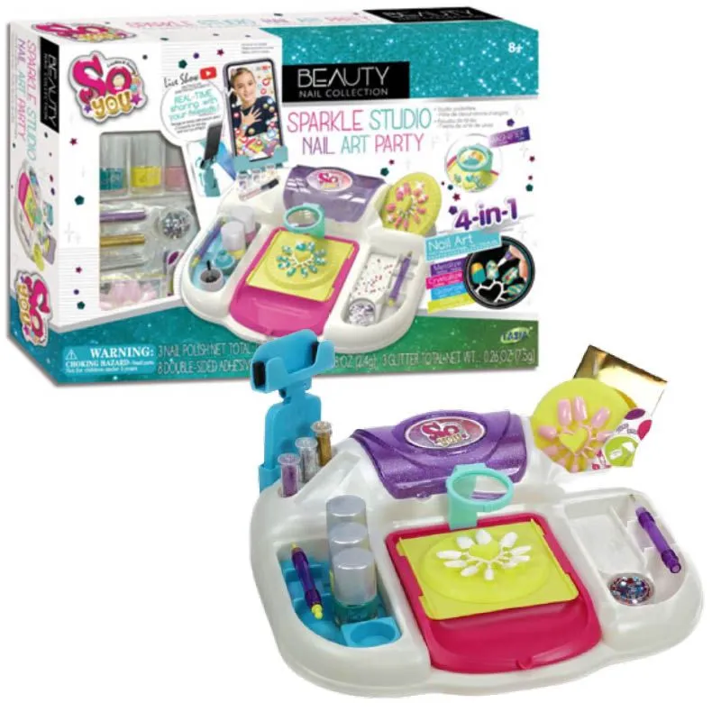 So You Glitrende Neglesalong 4-i-1