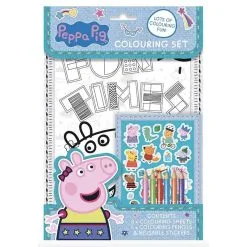 Peppa Gris - Fargesett 8 Sider