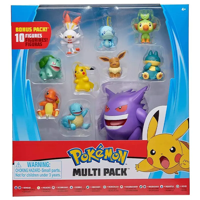 Pokémon Battle Figurer 10-pakning - Gengar - Bilde 3