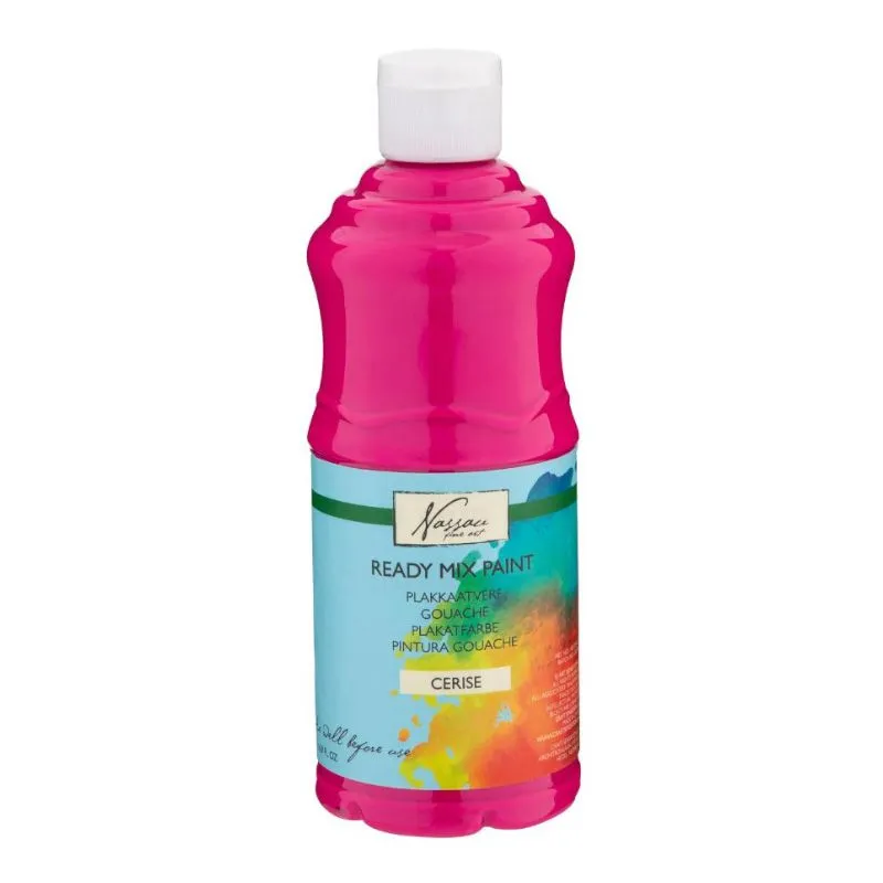Nassau Fine Art Basisfarge Maling 500ml - Rosa