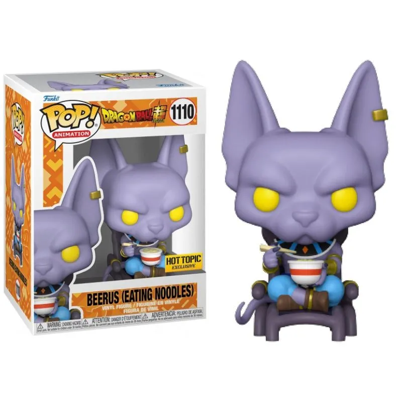 Funko POP! Animation: Dragon Ball Z - Super Beerus Med Nudler