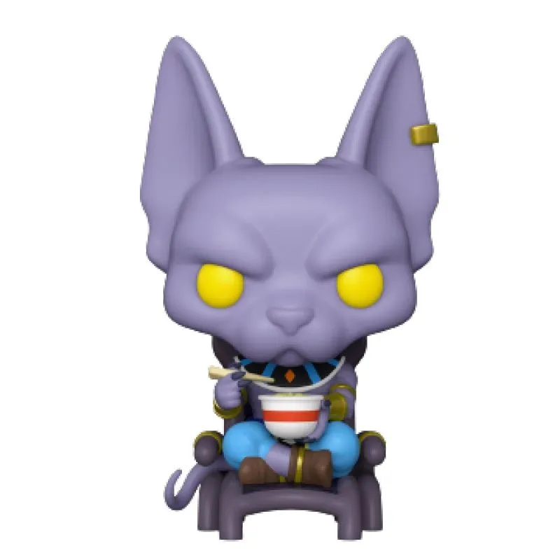 Funko POP! Animation: Dragon Ball Z - Super Beerus Med Nudler - Bilde 2