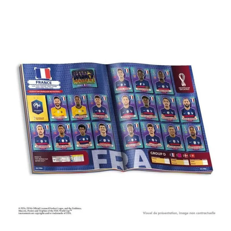 World C. 2022 Hardcover Klistremerkealbum - Bilde 4