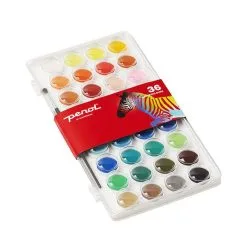 Penol Maleskrin - 36 Vannfarger