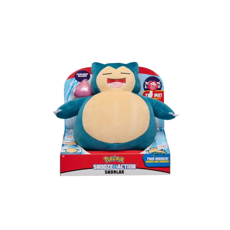 Pokémon Snooze Action Snorlax 25 Cm Med Over 20 Lyder - Bilde 7