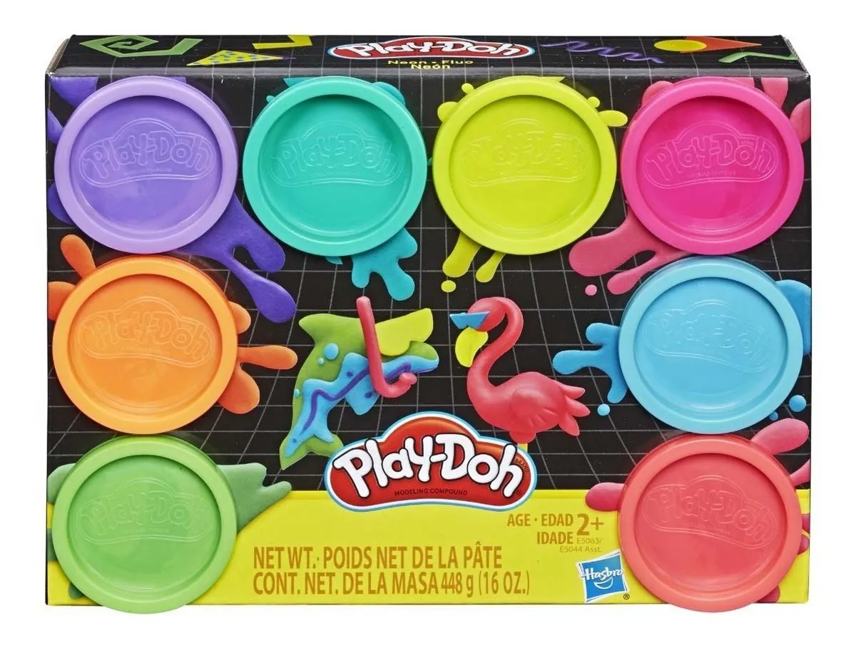 Play-Doh 8 Pakning - Neon - Bilde 3