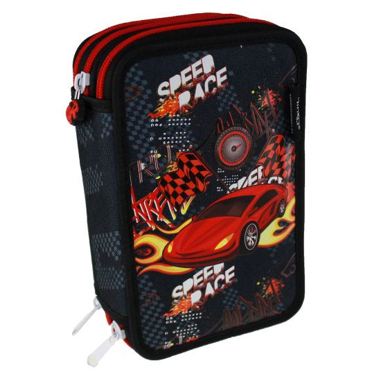 TINKA Trippel Pennal Med Innhold- Sportsbil