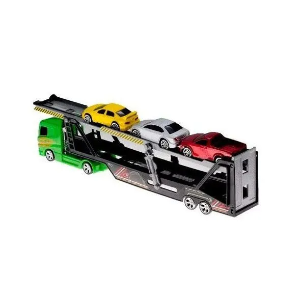 MotorMax Biltransporter Med 6 Biler 36 Cm - Bilde 3